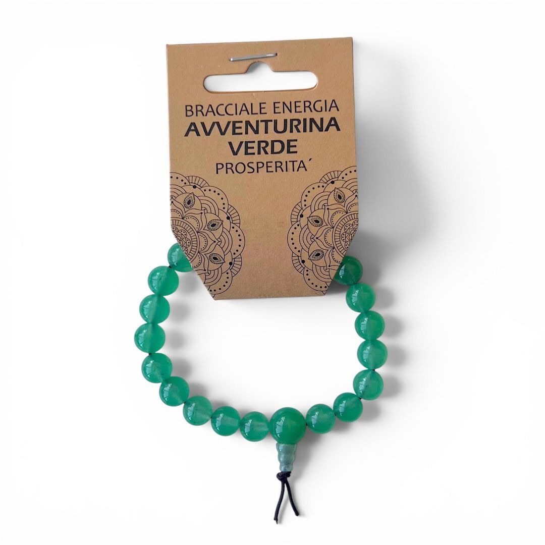 Bracciale Energia Avventurina Verde