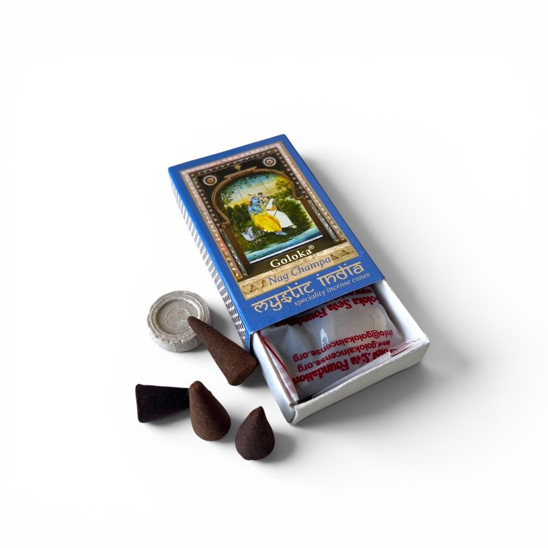 Incenso in coni Mystic India Goloka - Nag Champa