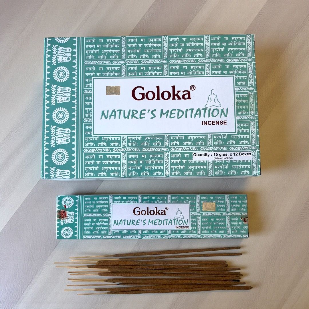Incenso stick Nature's Goloka - Meditazione