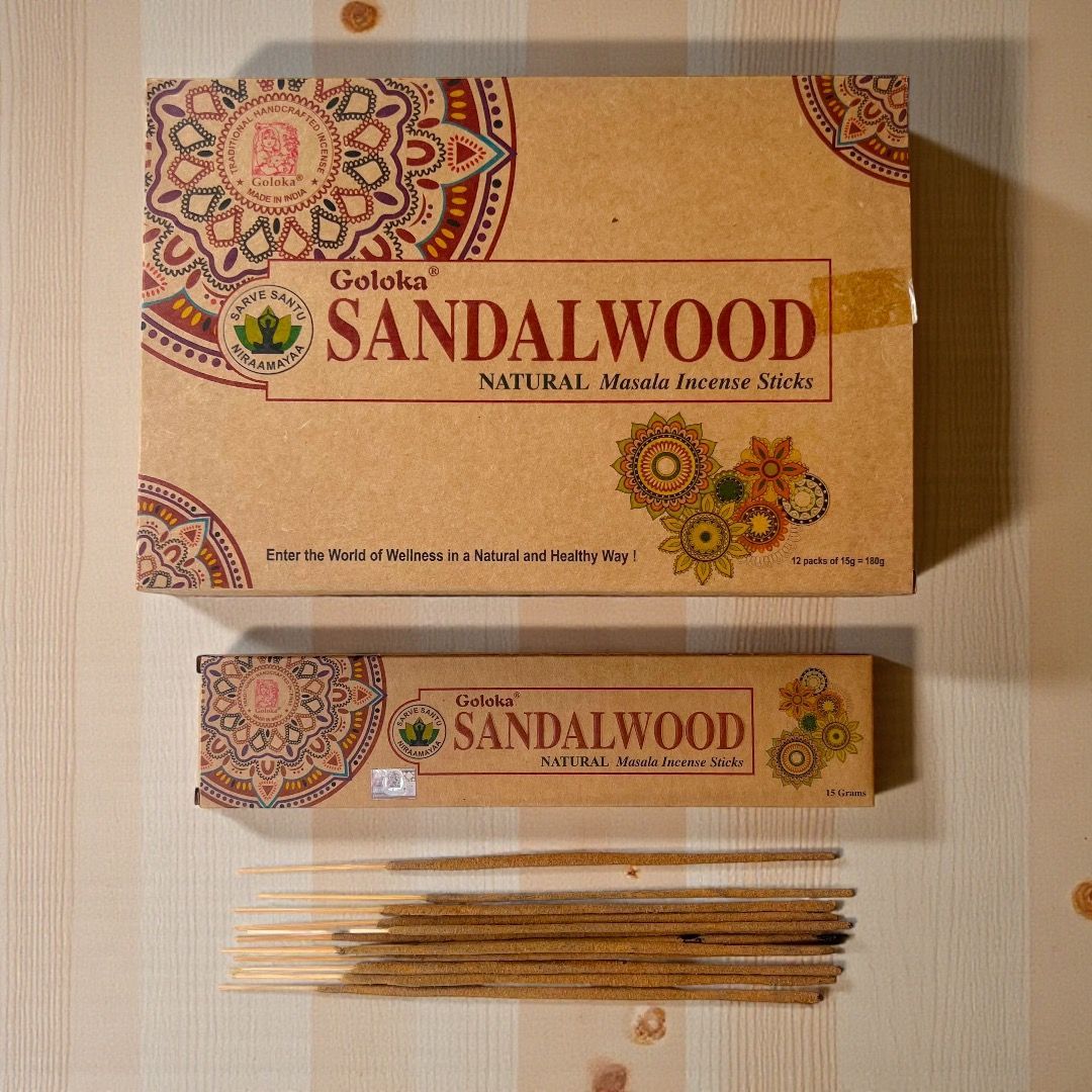Incenso stick Organico Goloka - Sandalo