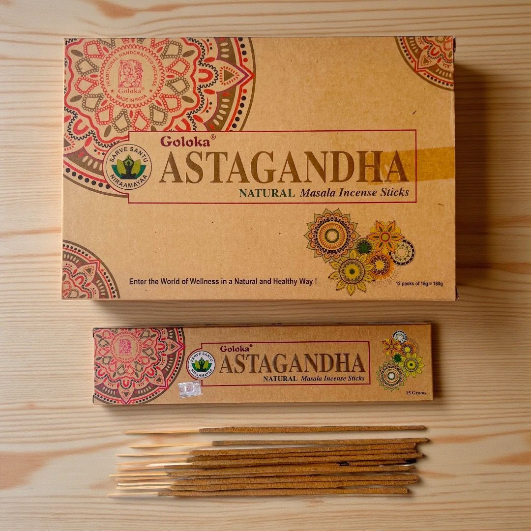 Incenso stick Organico Goloka - Astagandha