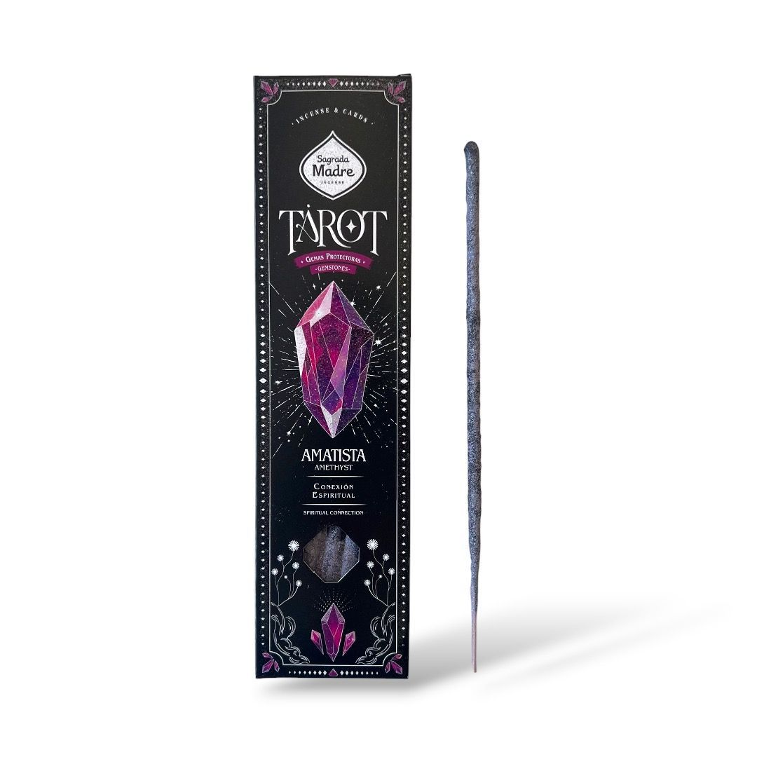 Incenso stick Tarot Gemas Sagrada Madre - Ametista (Violetta e Lavanda)