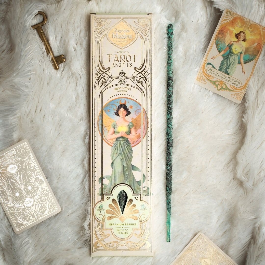 Incenso stick Tarot Angeli Sagrada Madre - Bacche di Geranio