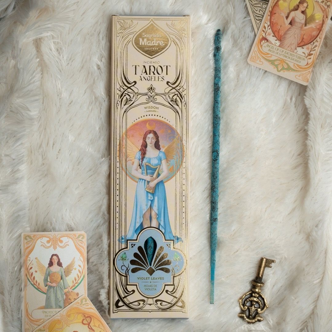 Incenso stick Tarot Angeli Sagrada Madre - Foglie di Violetta