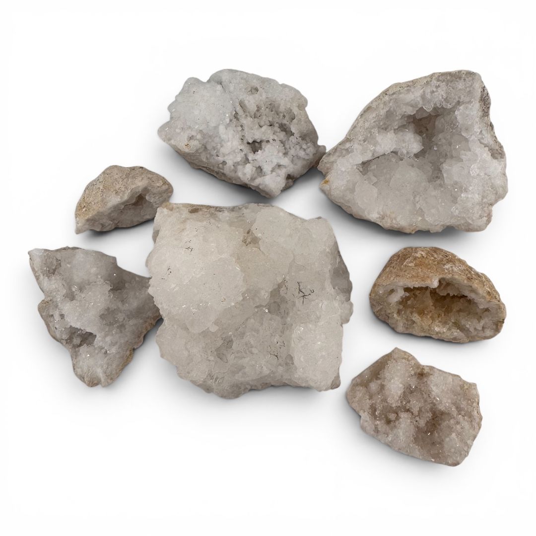 Deco Geodine Calcite Bianca