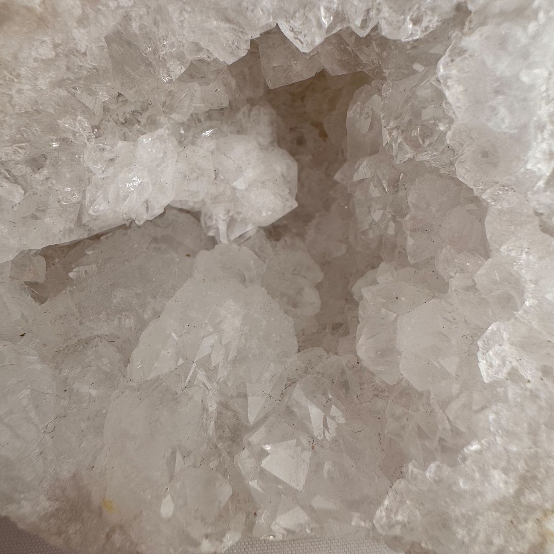 Deco Geodine Calcite Bianca