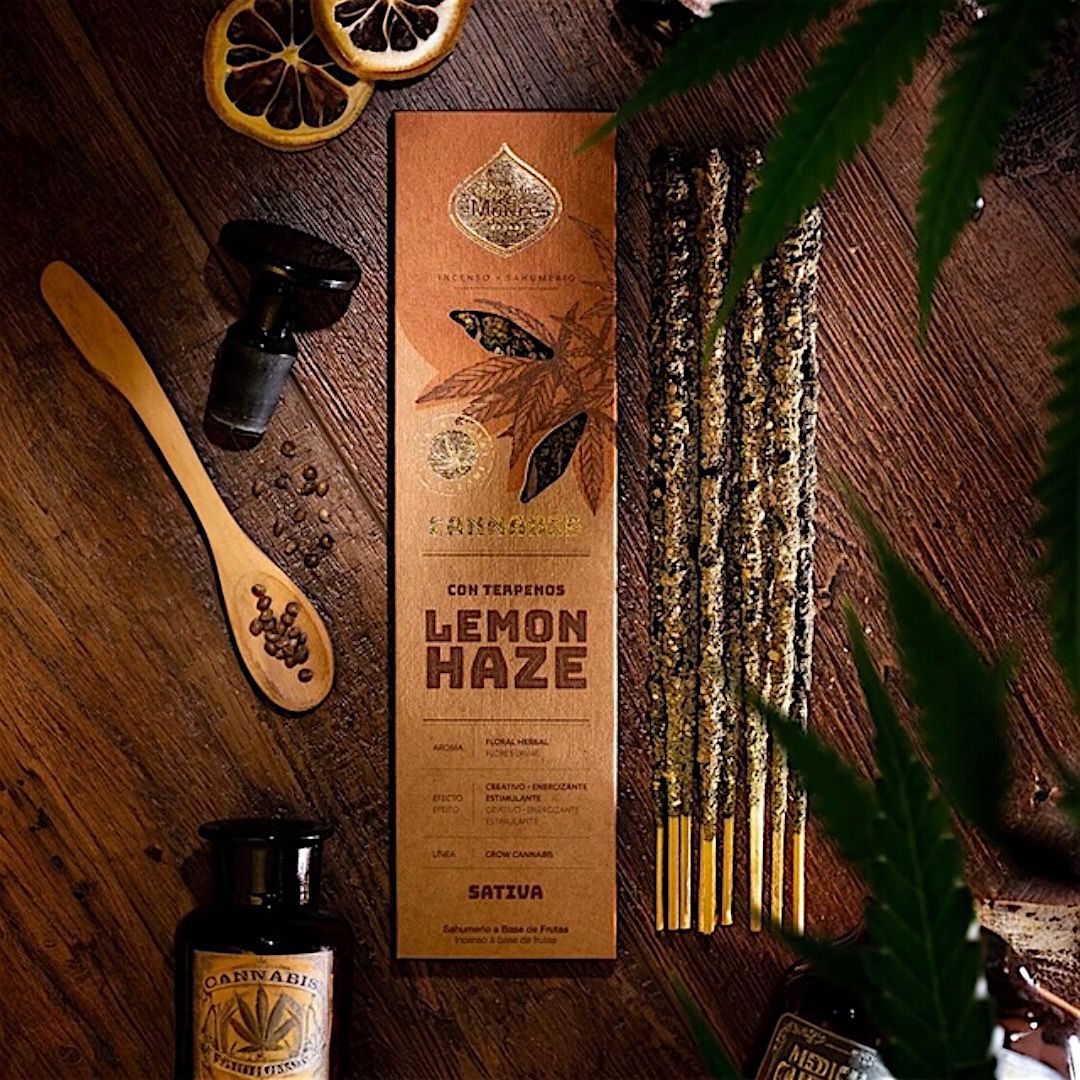 Incenso Stick Grow Cannabis Sagrada Madre - Lemon Haze