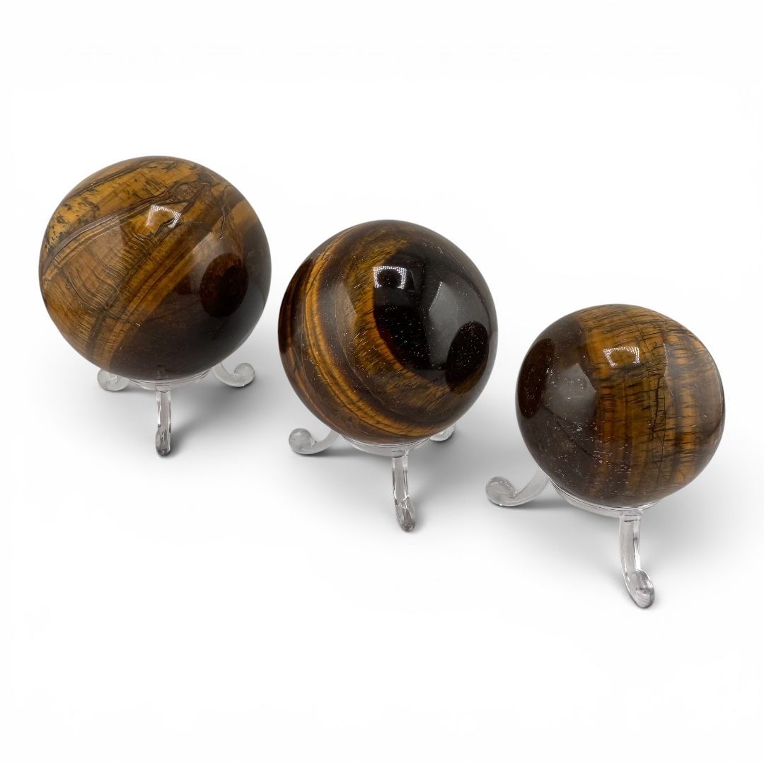 Sfera di Occhio di Tigre