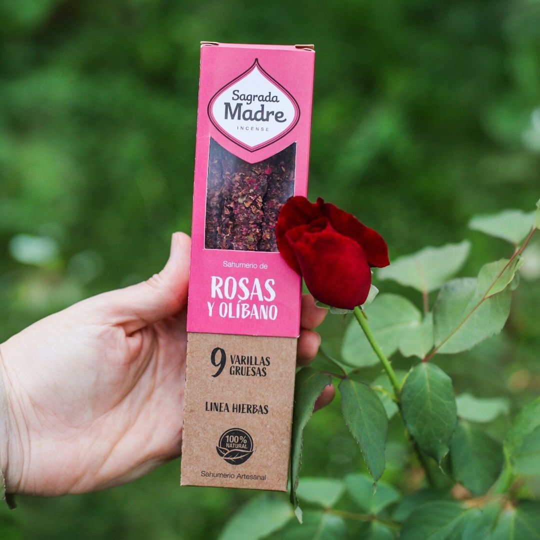 Incenso stick Hierbas Sagrada Madre - Olibano e Rosa