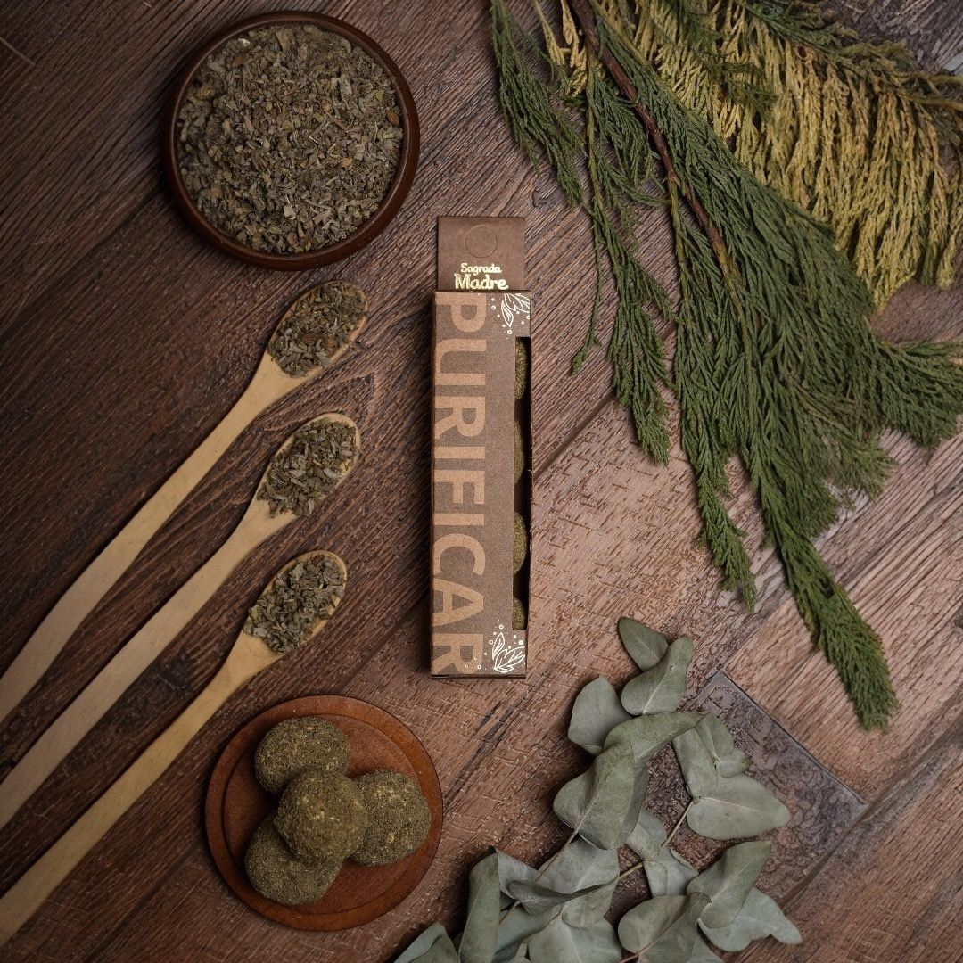 Incenso Bombita Herbal Sagrada Madre - Purificazione