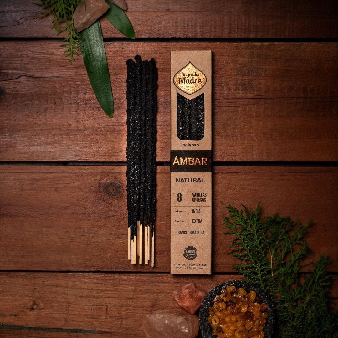 Incenso stick Natural Sagrada Madre - Ambra