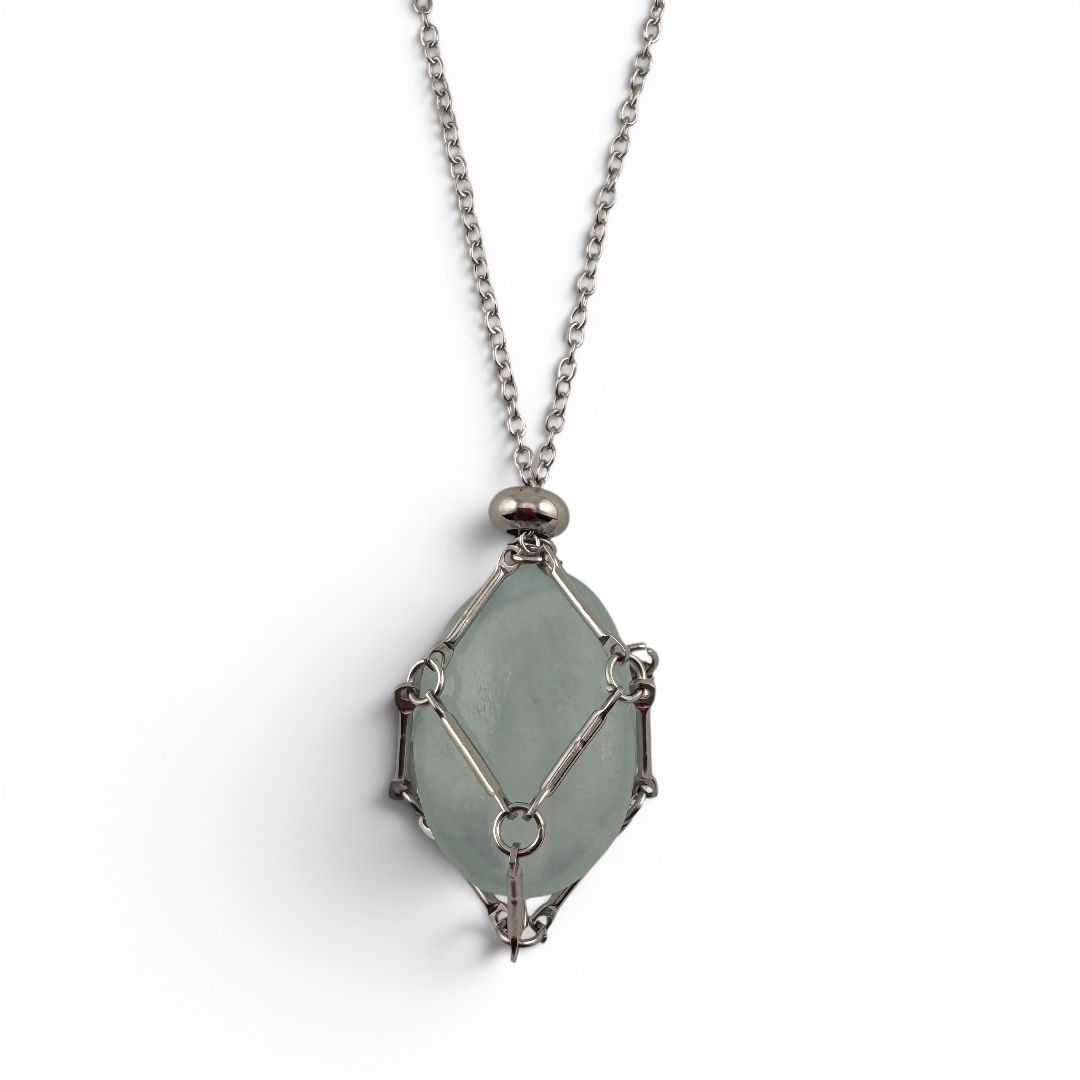 Collana Portagioie Argentata