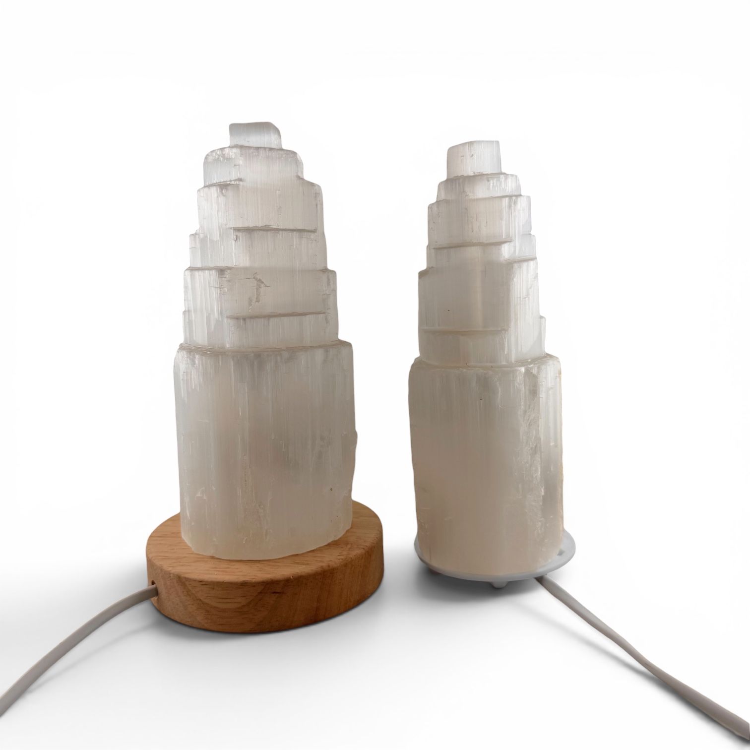 Lampada in Selenite Iceberg 22/24 cm