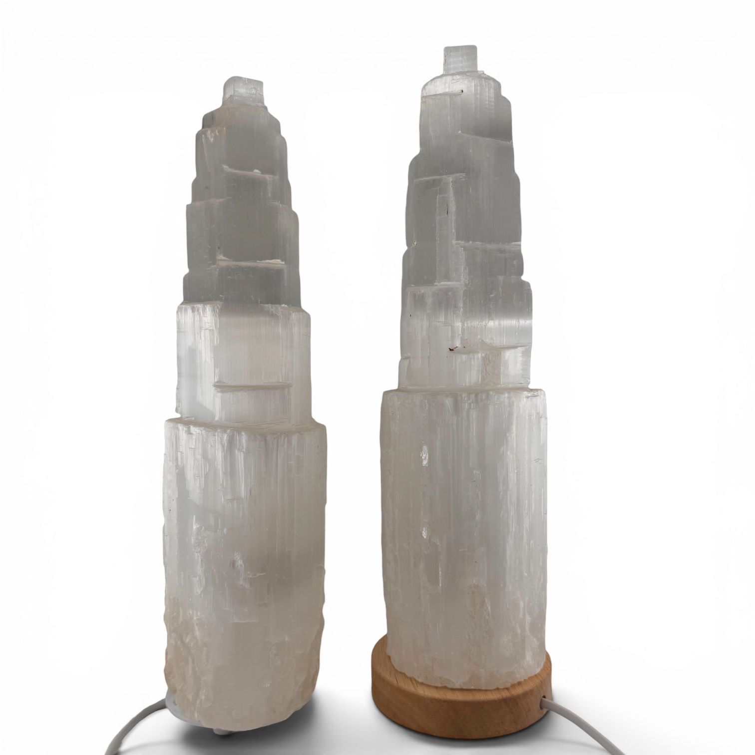 Lampada in Selenite Iceberg 35/40 cm