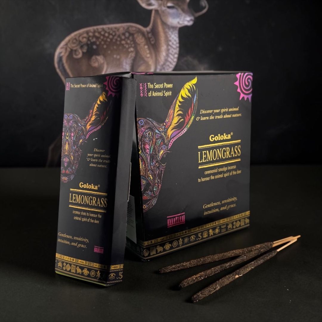 Incenso stick Animale Guida Goloka - Cervo - Lemongrass