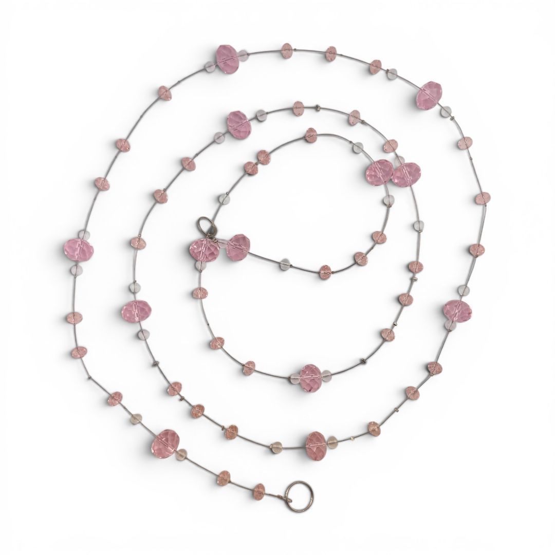 Filo di Luce Quarzo Rosa
