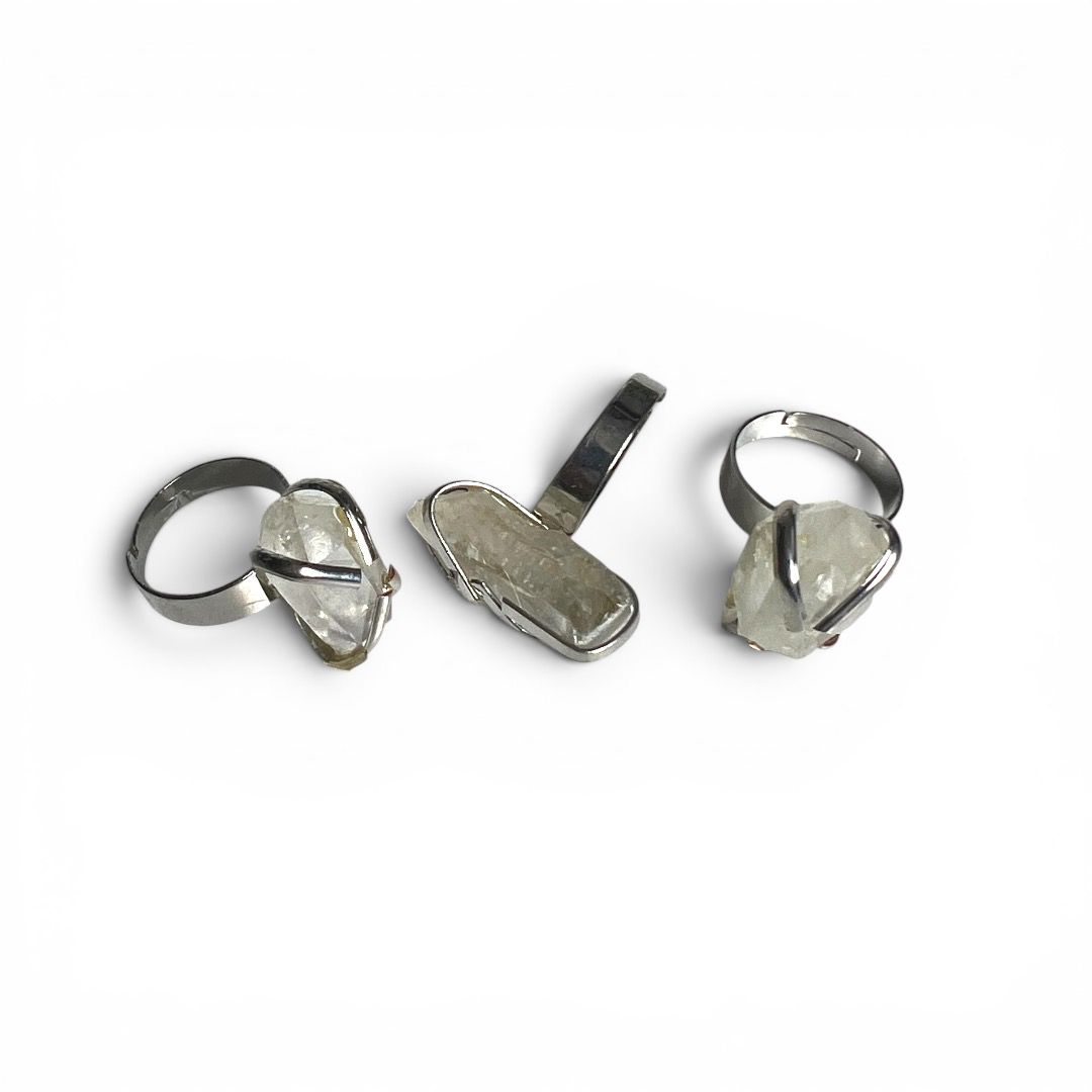 Anello Cristallo di Rocca Biterminato