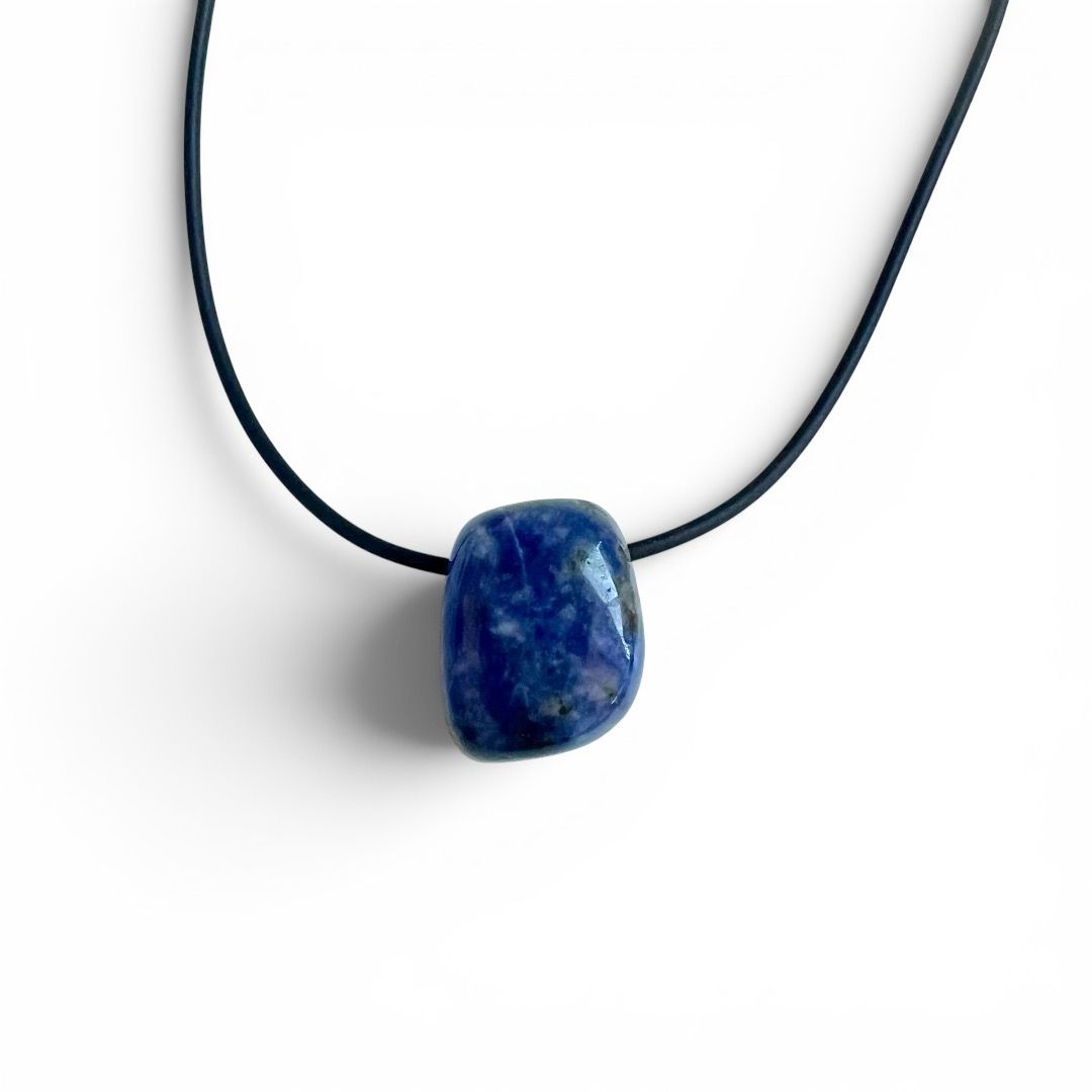 Pietra Burattata Forata Sodalite