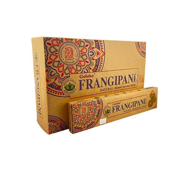 Incenso stick Organico Goloka - Frangipani