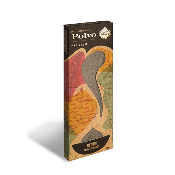 Sahumerio in polvere Sagrada Madre - Benzoino e Storace