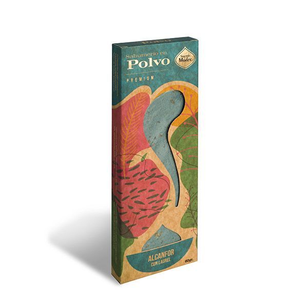 Sahumerio in polvere Sagrada Madre - Canfora e Alloro