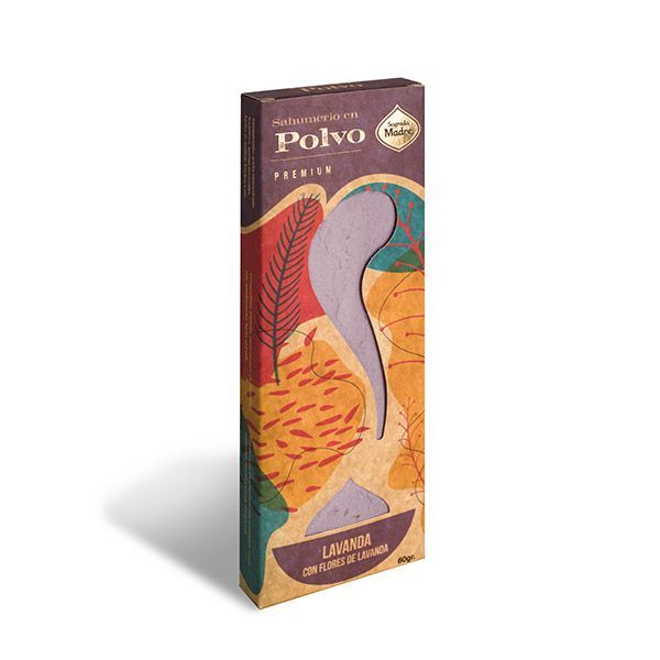 Sahumerio in polvere Sagrada Madre - Fior di Lavanda