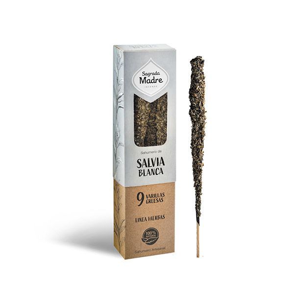 Incenso stick Hierbas Sagrada Madre - Salvia Bianca