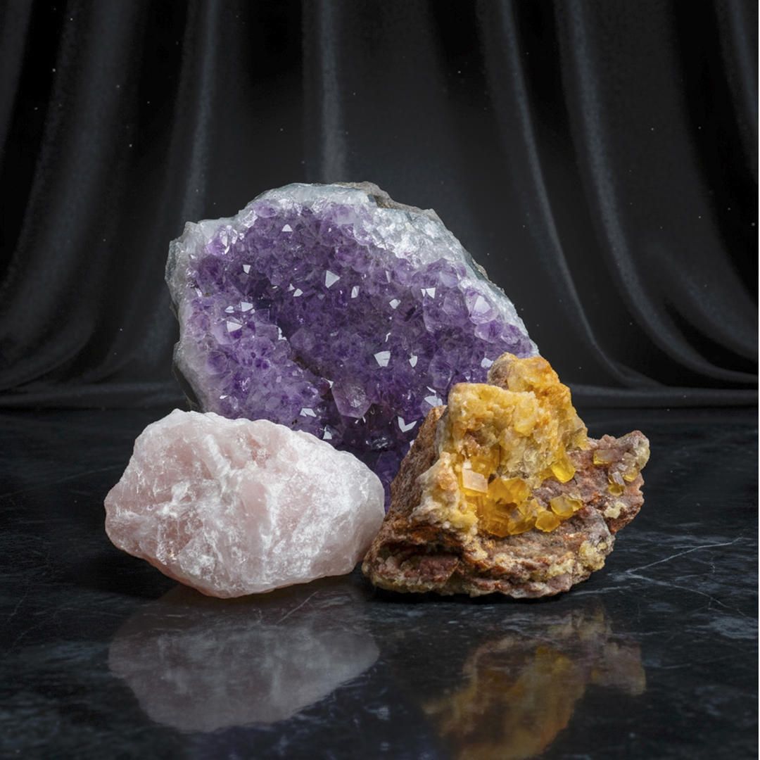 la purezza della natura, minerali grezzi