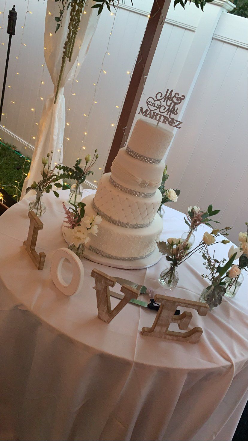 Wedding Step Cake 