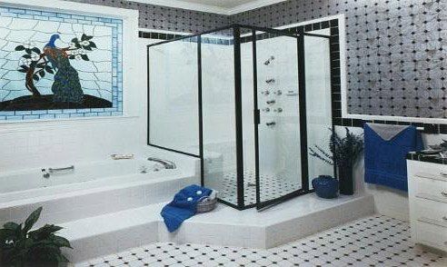 Kitchen Installation — Plain White Bathroom in Modesto, CA