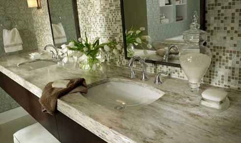 Quartz Service — Plain Sink in Modesto, CA