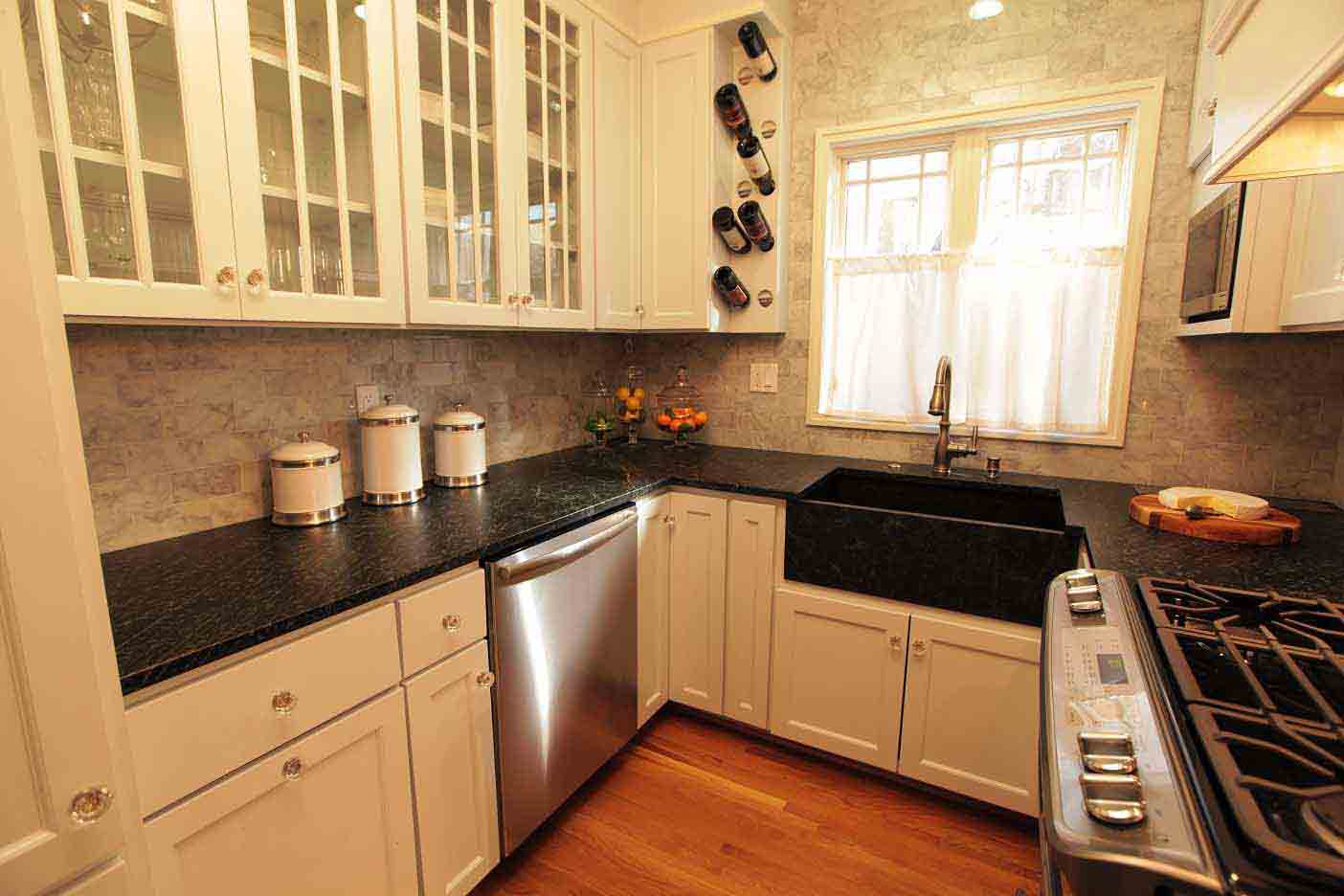 Soapstone — Black Kitchen Countertop in Modesto, CA