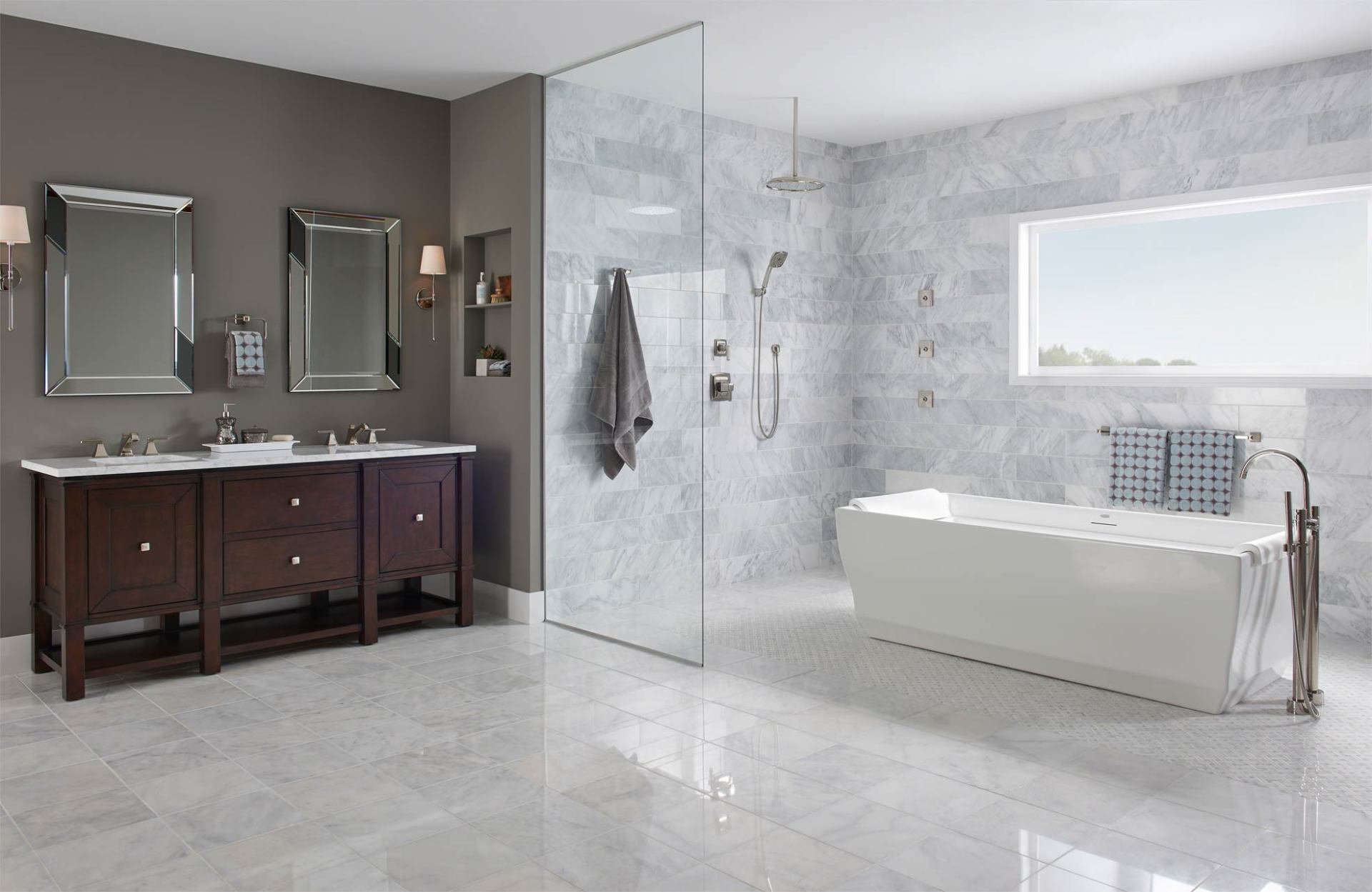 Soapstone Installation — Simple Bathroom in Modesto, CA