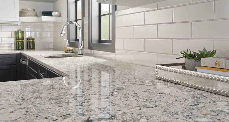 Quartz Bathroom — White Sink in Modesto, CA