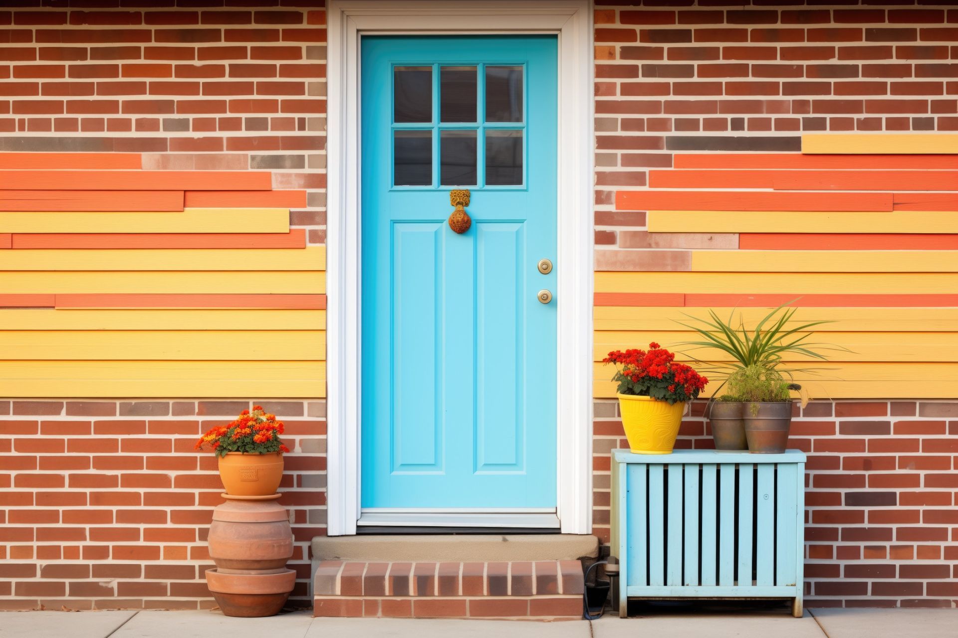 Warm and Welcoming Entryway