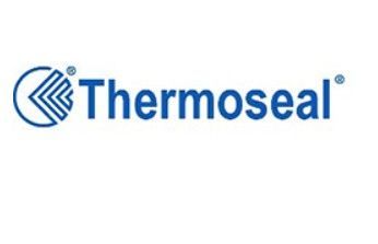 Logo for Thermoseal, a blue circle containing stylized arrows, with 