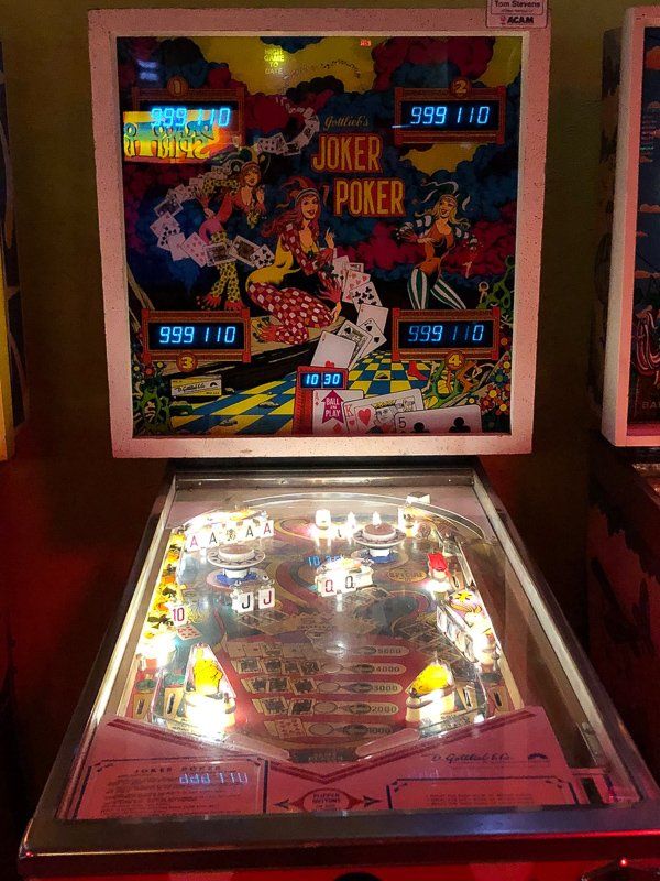Arcade Games at the American Classic Arcade Museum in New Hampshire