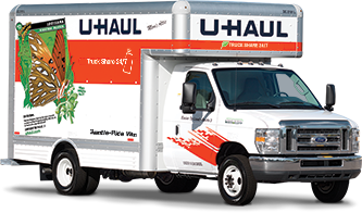 U-Haul White truck