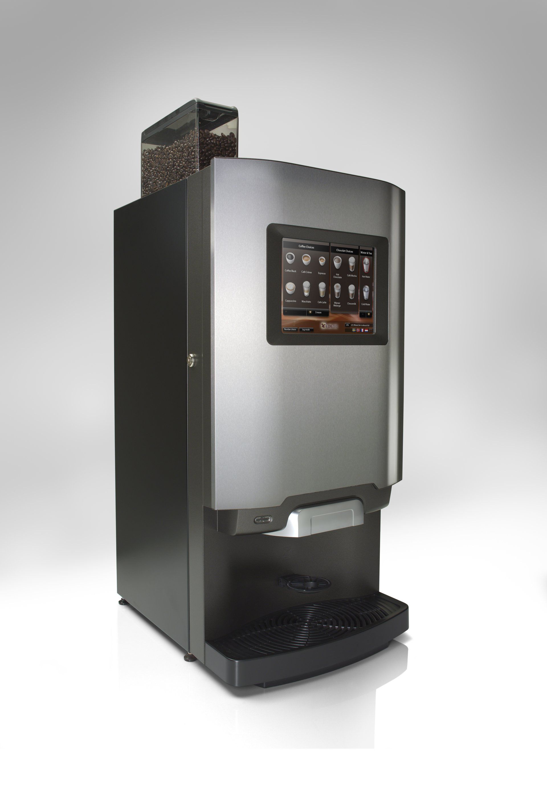 De Jong Duke Virtu bean 2 cup coffee machine