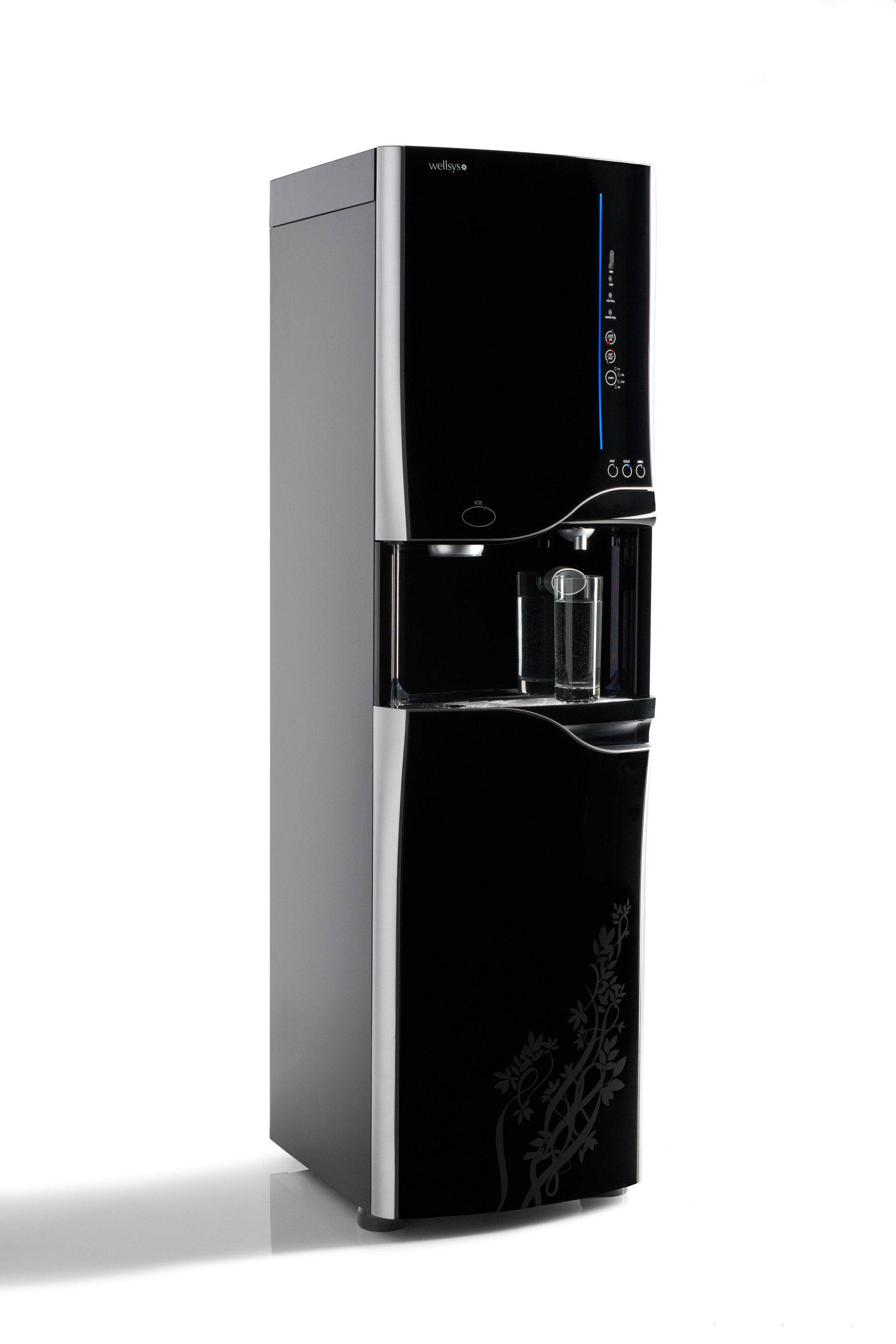 Ice and water combination dispenser