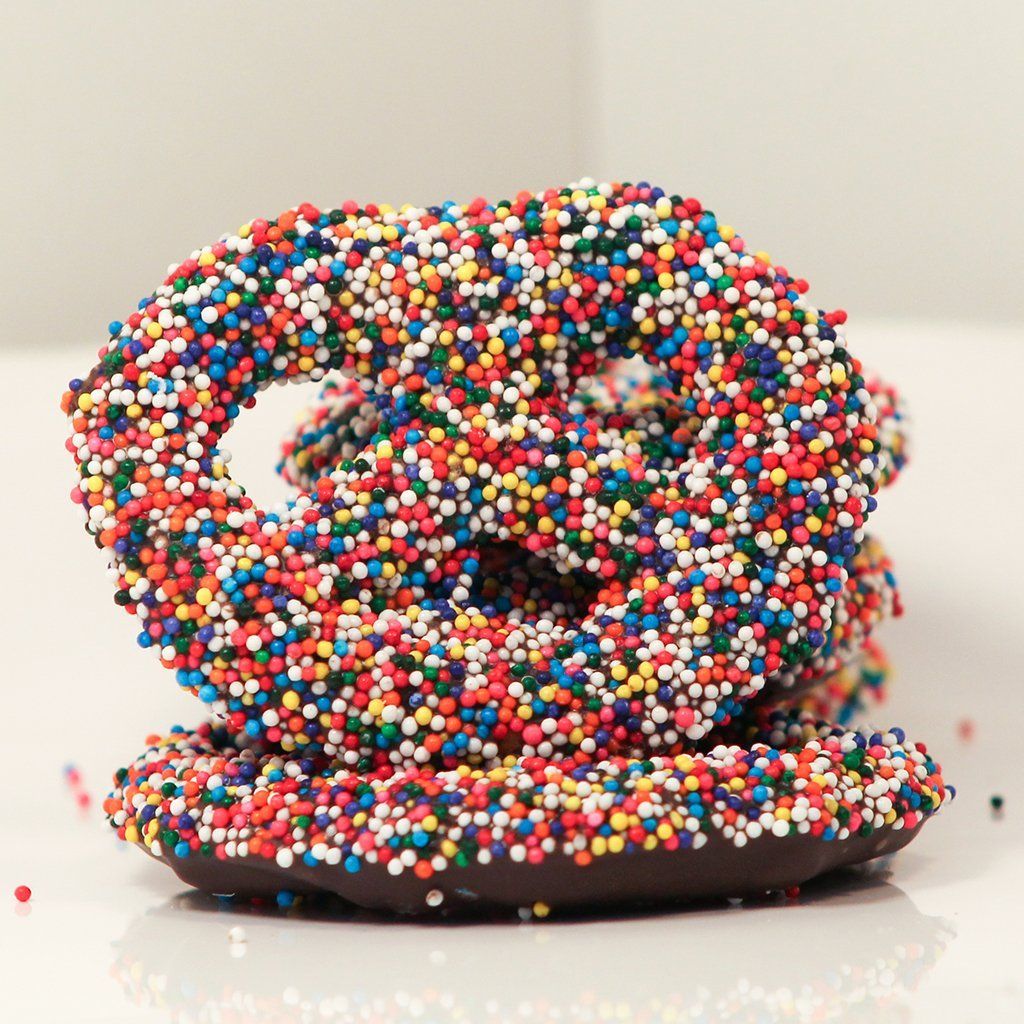 chocolate pretzels