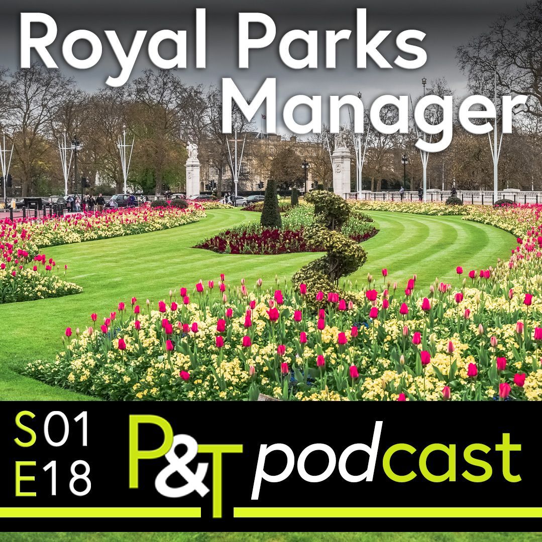 Shot of a beautiful flower display in front of Buckingham Palace, London