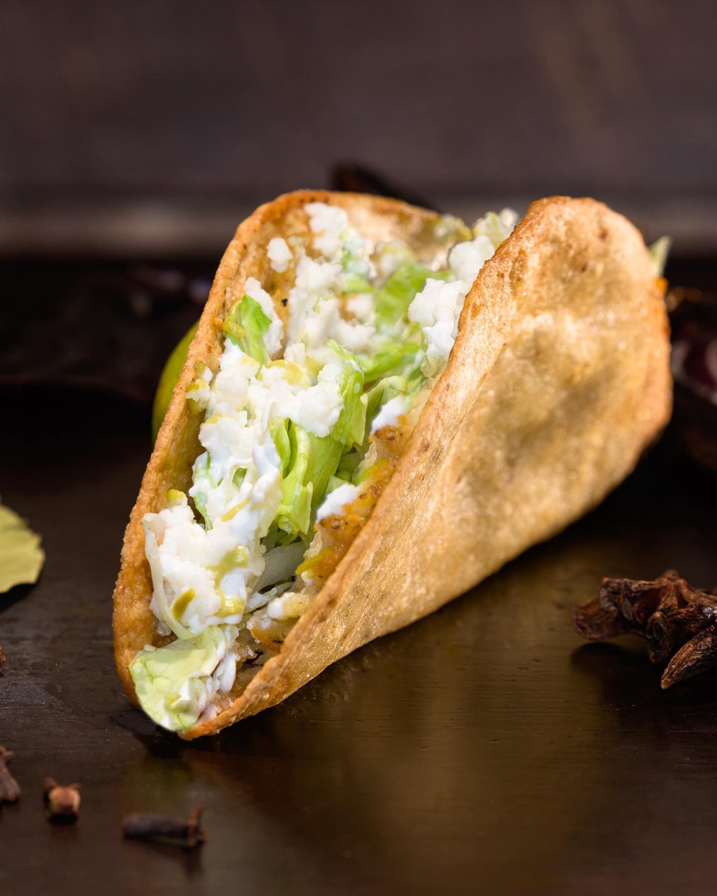 Upscale Sonoran-style tacos topped with pickled onions and cilantro for Phoenix catering events