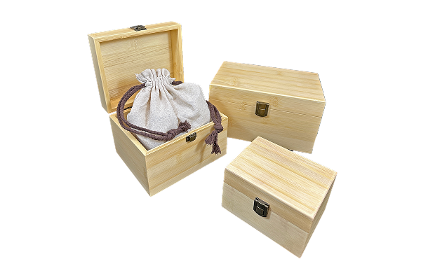 Sustainable Love Bamboo Clasp Urn
