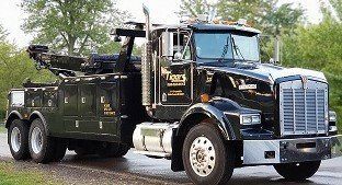 Towing Enlarged Truck — Battle Creek, MI — Tiger’s Towing