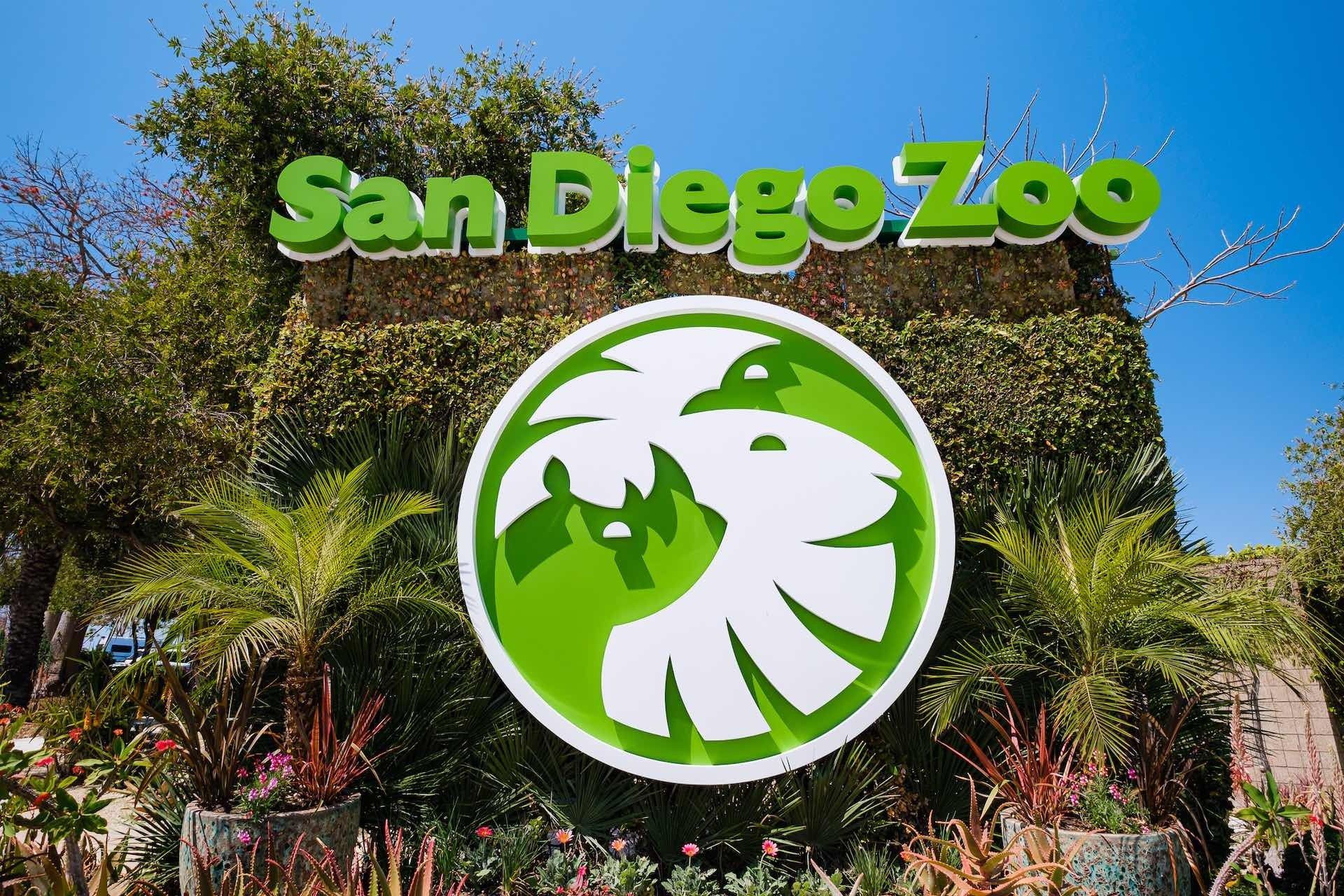 San Diego Zoo Entrance Sign