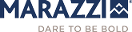 A blue and white logo for ragazzi dare to be bold