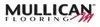 The logo for mulligan flooring is a blurry image.