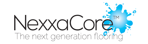 A logo for nexxacore the next generation flooring