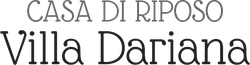 Logo reading “Casa di Riposo Villa Dariana” in gray and black text